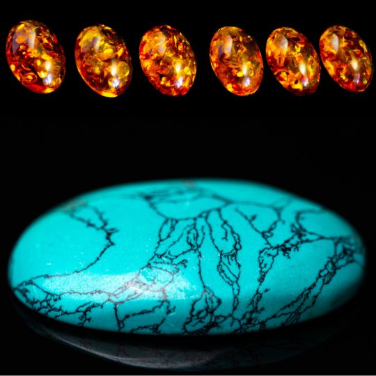 Gemstone Cabochons - Intended for jewelry making!