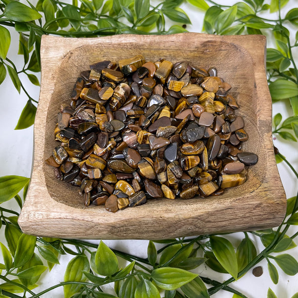 Tiger Eye Chips Wholesale - Gem Avenue