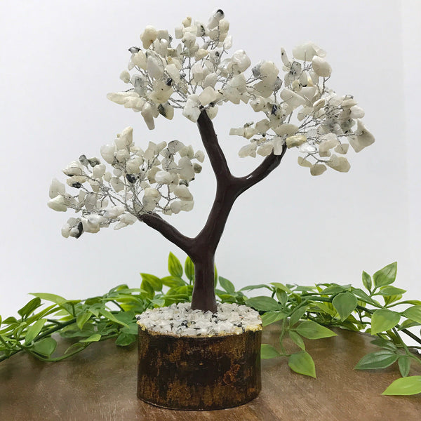 rainbow bonsai tree Rainbow Moonstone Gemstone Tree