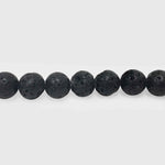 Natural Lavastone Gemstone Bead Strand for Jewelry Making