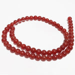 Natural Carnelian Gemstone Bead Strand for Jewelry Making