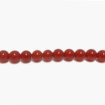 Natural Carnelian Gemstone Bead Strand for Jewelry Making