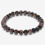 6mm Llanite Gemstone Unisex Stretch Bracelet
