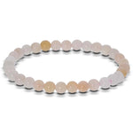 6mm Pink Aventurine Gemstone Unisex Stretch Bracelet