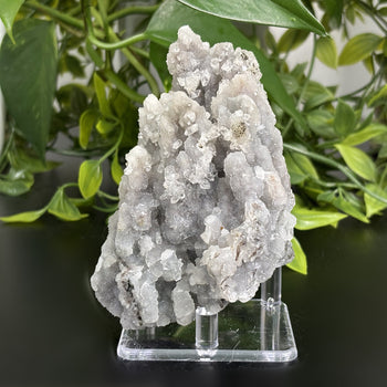 Natural Chalcedony & Apophyllite Crystal Mineral Specimens – Bulk Raw Healing Crystals