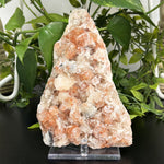 Natural Apophyllite Crystal Mineral Specimens with Hematite Inclusions