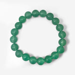10mm Green Aventurine Unisex Handmade Stretch Bracelet