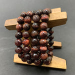 10mm Red Tigers Eye Unisex Handmade Stretch Bracelet