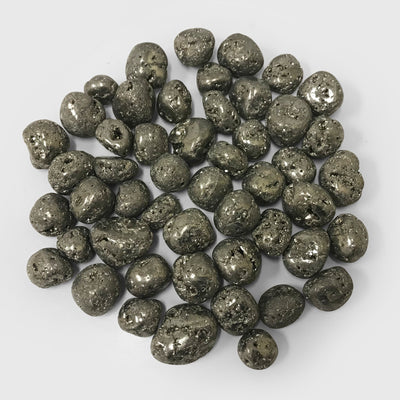Pyrite Tumbled Stones
