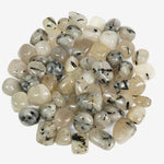 Natural Rutilated Quartz Tumbled Stone Gemstones - 1 lb