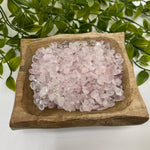 Rose Quartz Gemstone Tumbled Chips