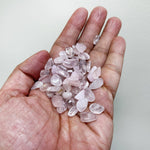 Rose Quartz Gemstone Tumbled Chips