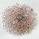 Rose Quartz Gemstone Tumbled Chips