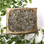 Natural Rutilated Quartz Tumbled Chips