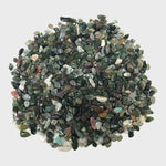 Natural Moss Agate Tumbled Chips