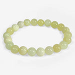 8mm Jade Gemstone Handmade Stretchable Unisex Bracelet