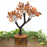 Natural Carnelian Gemstone Tree - 300 Beads