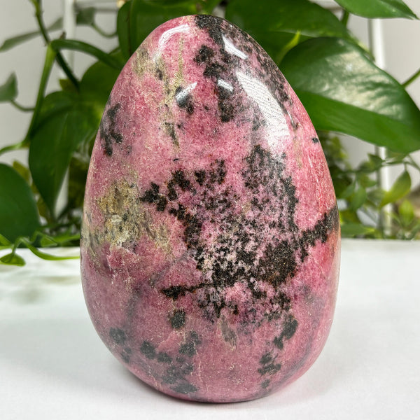 Natural Rhodonite Freeform Rock - Gem Avenue Wholesale