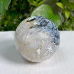 Polished Plume Agate Sphere Decor Ball - 13-0097