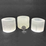 Natural Selenite Tea Light Candle Holder