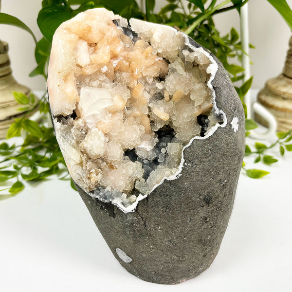 Natural Apophyllite Heulandite Chalcedony Mineral Specimen