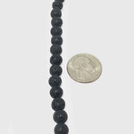 Natural Lavastone Gemstone Bead Strand for Jewelry Making