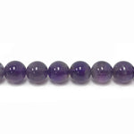 Natural Amethyst Gemstone Bead Strand for Jewelry Making