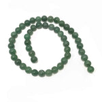 Natural Green Aventurine Gemstone Bead Strand for Jewelry Making
