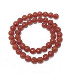 Natural Carnelian Gemstone Bead Strand for Jewelry Making