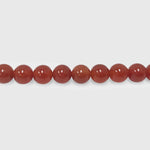 Natural Carnelian Gemstone Bead Strand for Jewelry Making