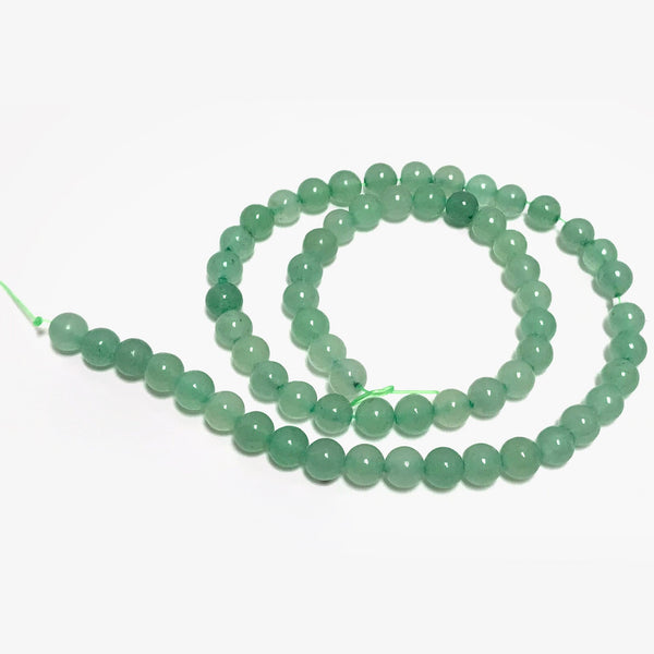 6mm Green Aventurine Crystal Bead Strand Wholesale - Gem Avenue