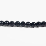 Natural Black Obsidian Bead Strand for Jewelry Making