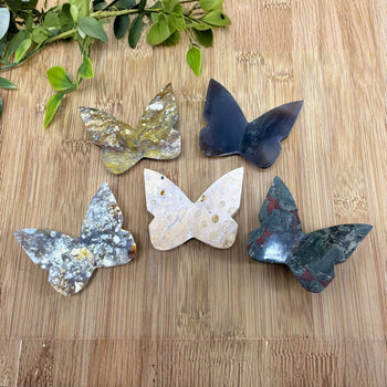 Mixed Crystal Butterfly Figurines - Gem Avenue Wholesale
