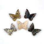 Handcrafted Mixed Crystal Butterfly Figurines Wholesale Set Of 5