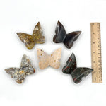 Handcrafted Mixed Crystal Butterfly Figurines Wholesale Set Of 5
