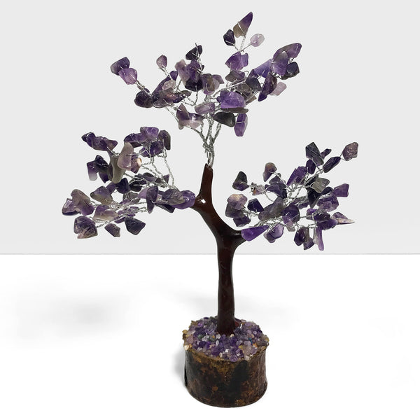 Natural Amethyst Crystal Gemstone Tree 160 Beads Home Decor Decoration - Gem Avenue Wholesale