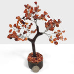 Natural Carnelian Gemstone Tree - 160 Beads