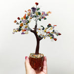 Natural Multi-Stone Gemstone Tree - 160 Beads