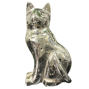 Pyrite Cat Figurine - RAN502