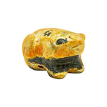 Bumble Bee Jasper Frog Figurine - RAN523