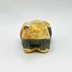 Bumble Bee Jasper Frog Figurine - RAN523