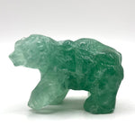 Green Fluorite Bear Figurine - RAN527