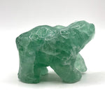 Green Fluorite Bear Figurine - RAN527
