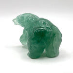 Green Fluorite Bear Figurine - RAN527