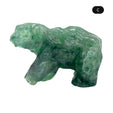 Green Fluorite Bear Figurine - RAN527