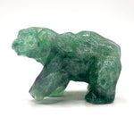 Green Fluorite Bear Figurine - RAN527