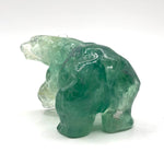 Green Fluorite Bear Figurine - RAN527