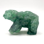 Green Fluorite Bear Figurine - RAN527