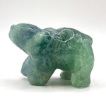 Green Fluorite Bear Figurine - RAN527