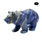Lapis Lazuli Bear Figurine - RAN528